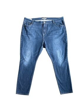 Levi’s 721 Big E High Rise Skinny Jeans Premium Denim 24W